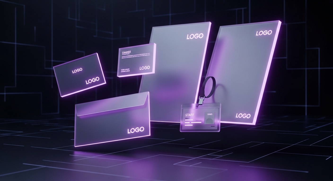 الفرق بين الشعار والهوية البصرية المتكاملة - دليل مقارن